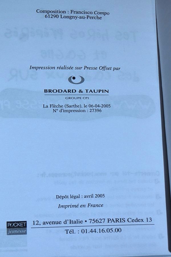 Les disciples noirs date d'édition