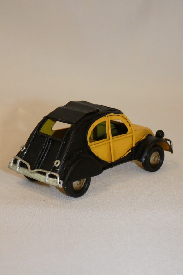 Citroën 2CV Charleston jaune et noire