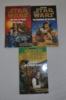 Star Wars - Trilogie Les aventures de Yan Solo couvertures