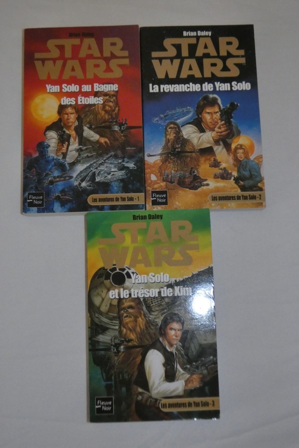 Star Wars - Trilogie Les aventures de Yan Solo couvertures