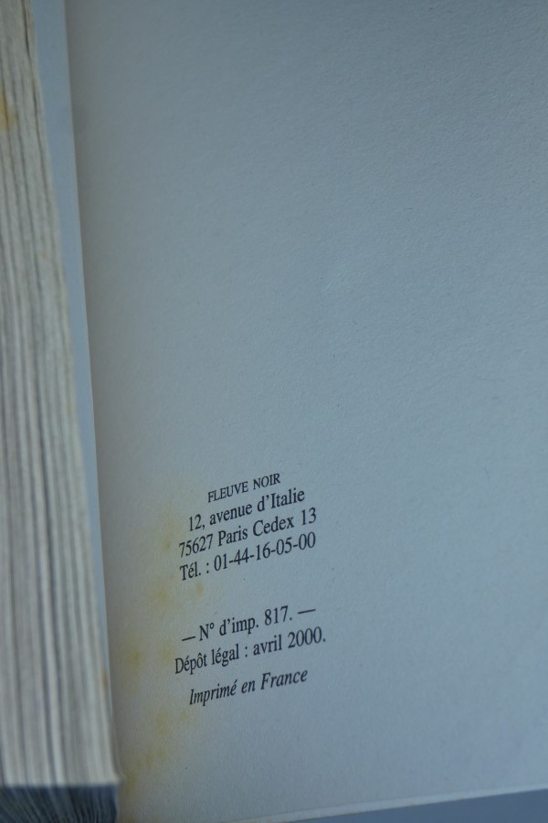 Star Wars - Le coup du paradis dépôt légal