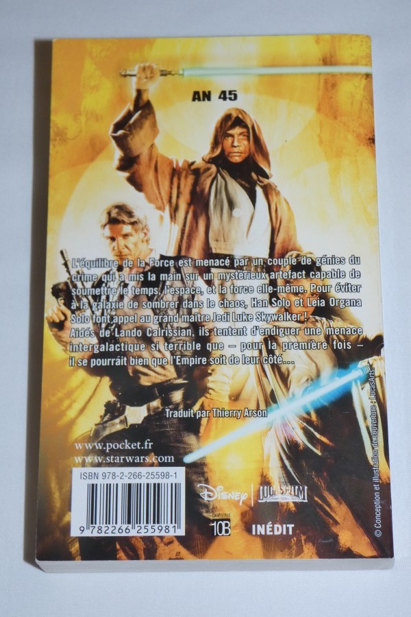 Star Wars - L'ultime épreuve dos