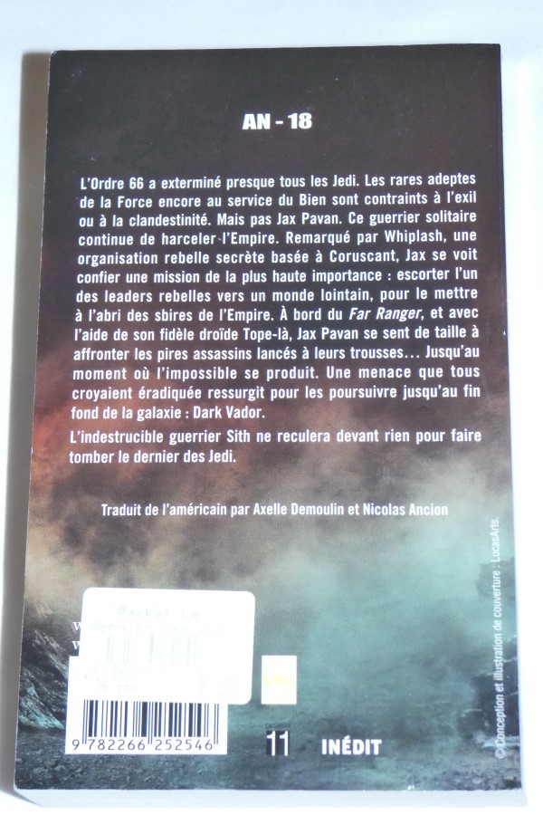 Star Wars - Le dernier Jedi dos