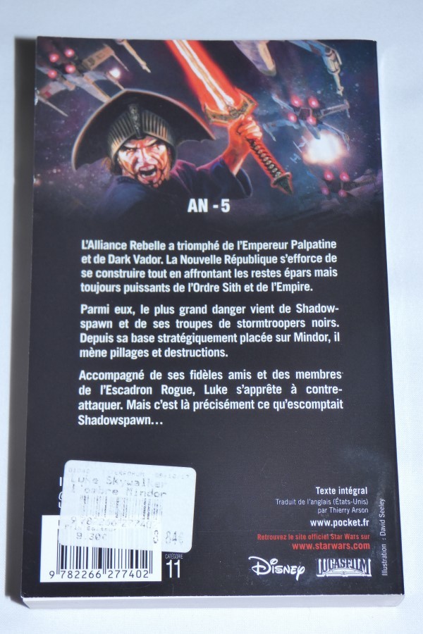 Star Wars - Luke Skywalker et l'ombre de Mindor dos