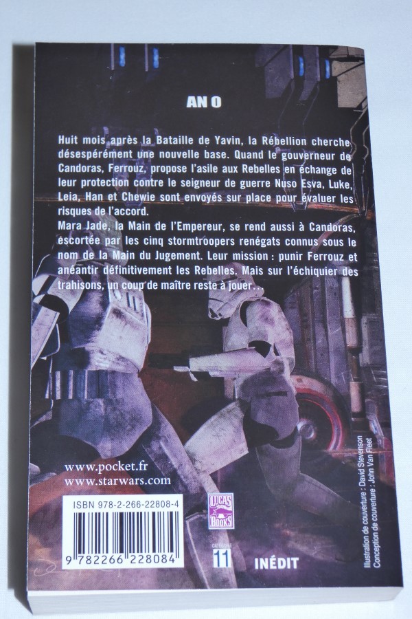 Star Wars - Choix décisifs dos