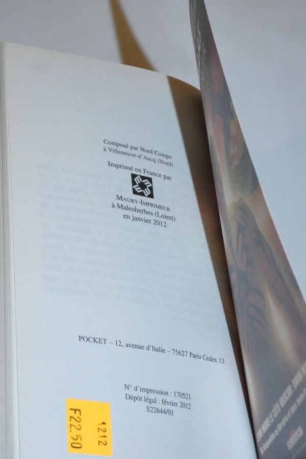 Star Wars - Dark Maul L'ombre du chasseur dépôt légal