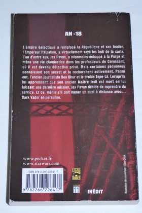 Star Wars - Crépuscule Jedi dos