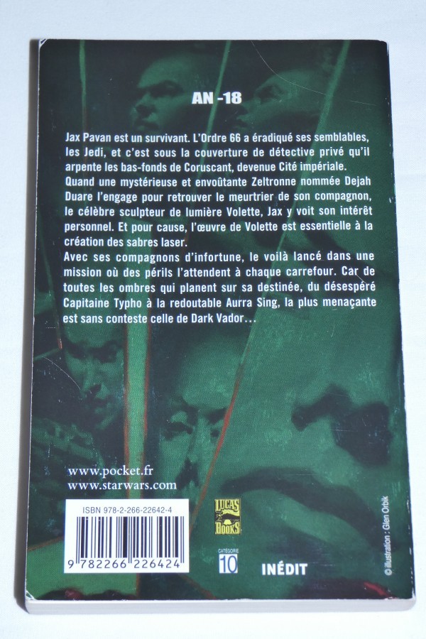 Star Wars - Rue des ombres dos