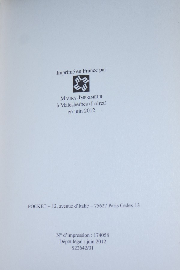 Star Wars - Rue des ombres dépôt légal