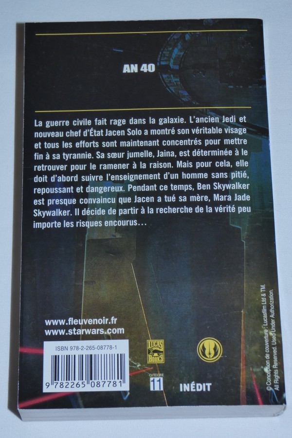 Star Wars - Révélation - dos