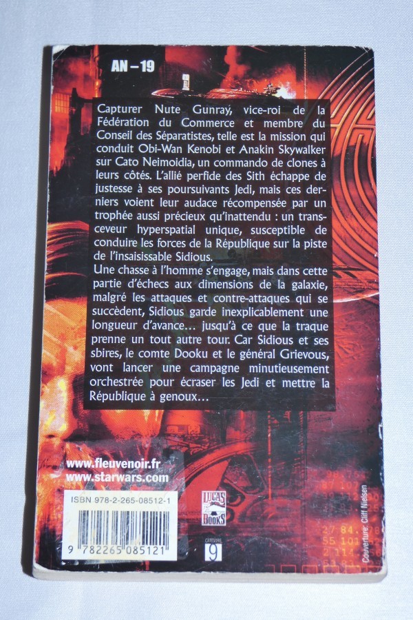 Star Wars - Le labyrinthe du mal - dos