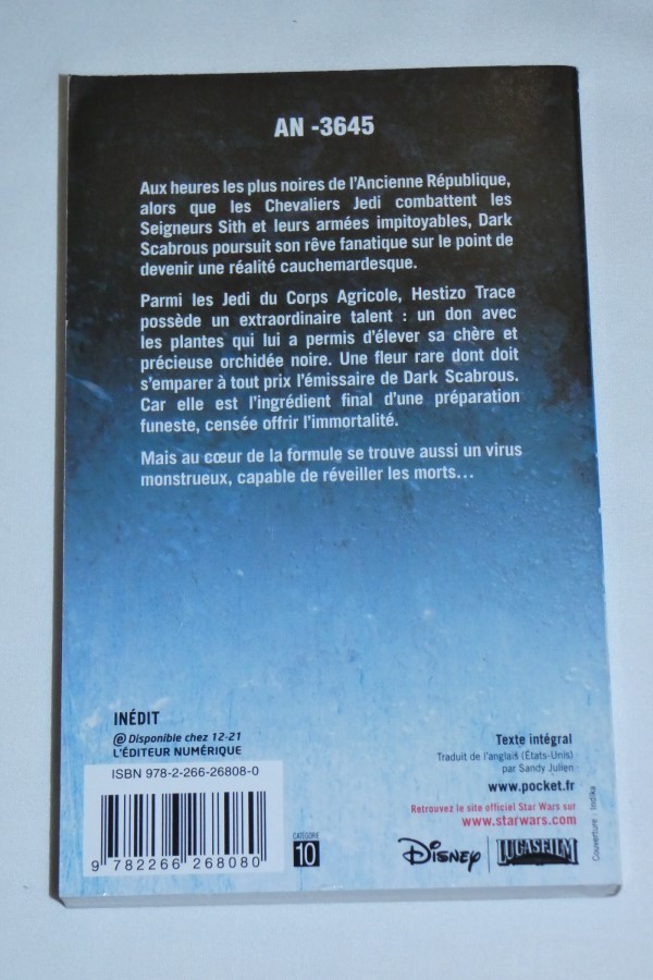 Star Wars - Moisson rouge - dos