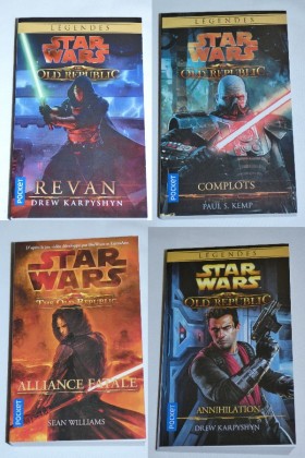 Star Wars - The Old Republic - 4 couvertures