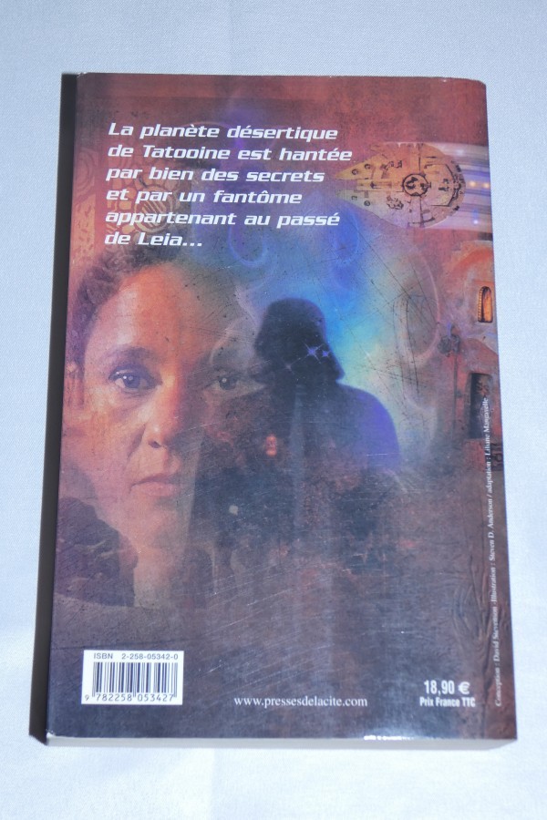 Star Wars - Le fantôme de Tatooine - dos