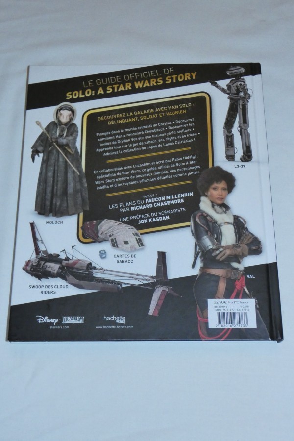 Star Wars - Solo - Le guide visuel - dos