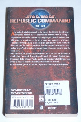 Star Wars - Republic Commando - Triple Zéro - dos