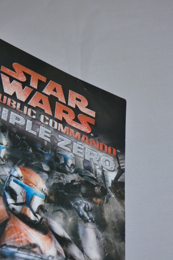 Star Wars - Republic Commando - Triple Zéro - léger pli coin de couverture