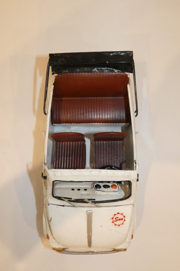 Fiat/Seat 600 cabriolet blanche