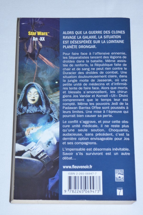 Star Wars - Guérrisseuse Jedi - dos