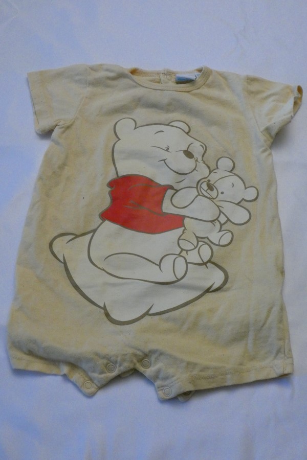 Pyjashort Winnie Disney devant