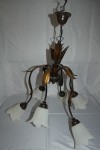 Lustre en métal Tulipes