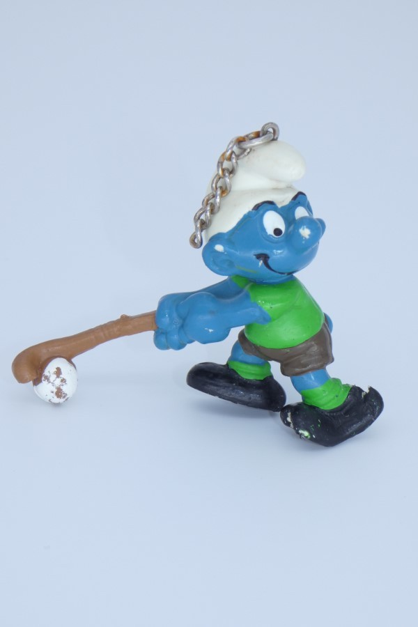 Image du Schtroumpf Hockey sur gazon vu de face