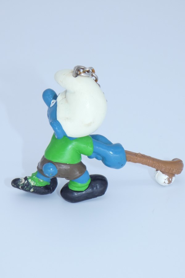 Image du Schtroumpf Hockey sur gazon vu de dos