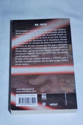 Star Wars - Dark Bane - La Voie de la Destruction dos