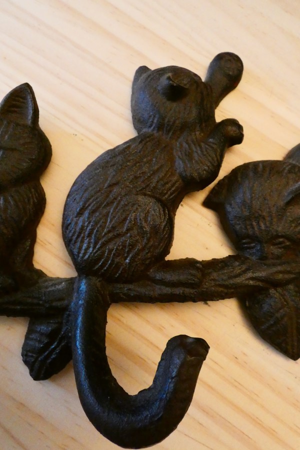 Patère 4 chatons chaton 2