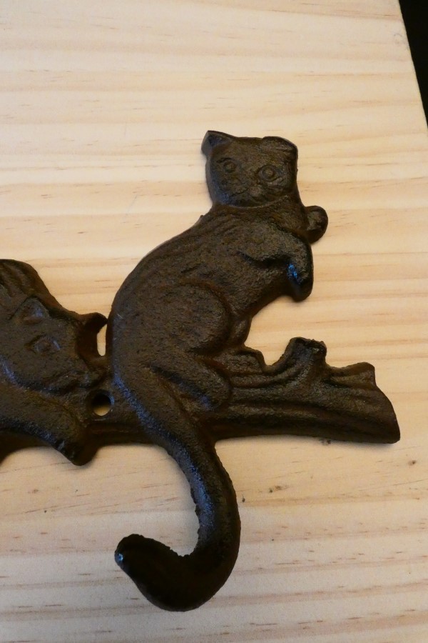 Patère 5 chats chat 5