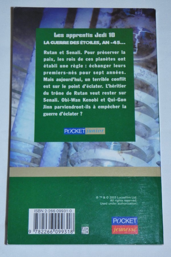 La paix menacée dos