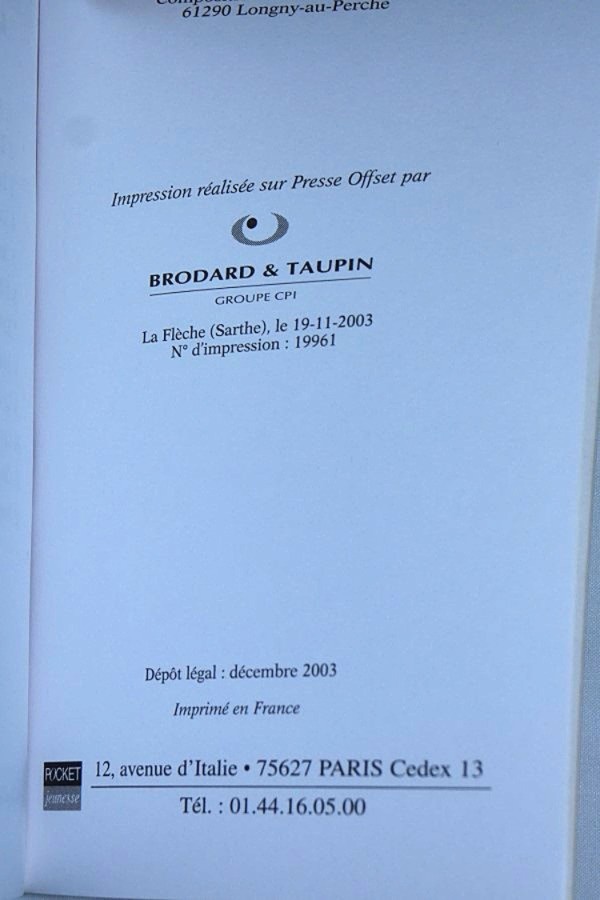 Danger mortel date d'édition